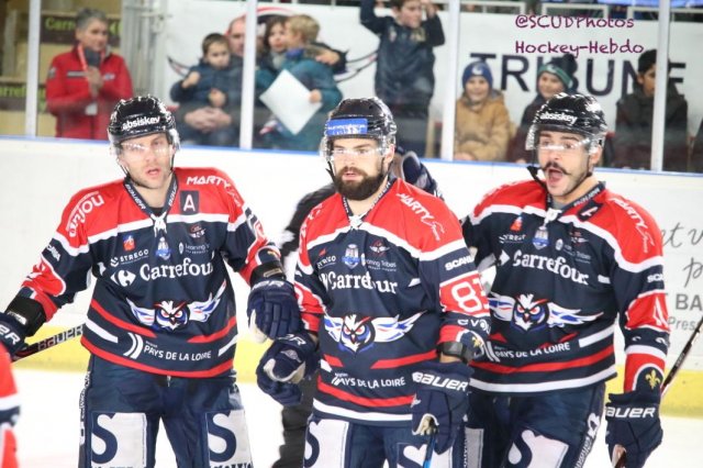 Photo hockey match Angers  - Lyon le 31/10/2018