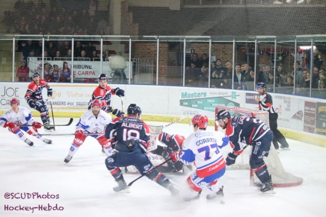 Photo hockey match Angers  - Lyon le 31/10/2018