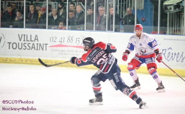 Photo hockey match Angers  - Lyon le 31/10/2018