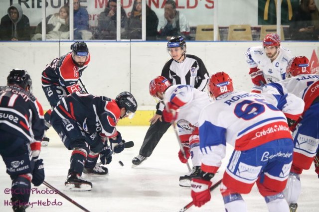 Photo hockey match Angers  - Lyon le 31/10/2018
