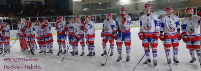 Photo hockey match Angers  - Lyon le 31/10/2018