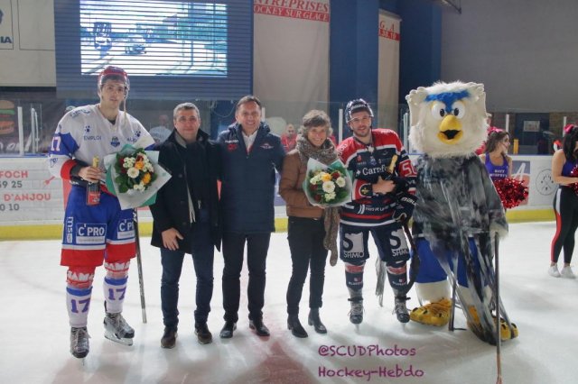 Photo hockey match Angers  - Lyon le 31/10/2018