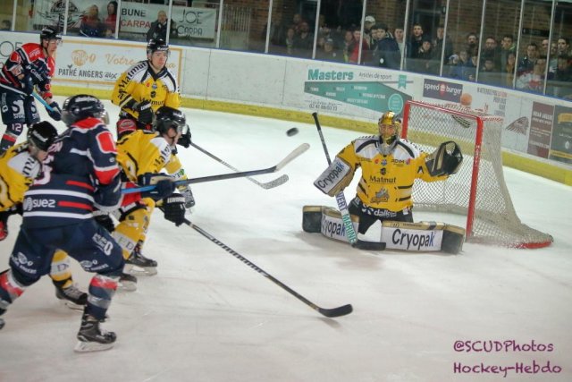 Photo hockey match Angers  - Rouen le 02/11/2018