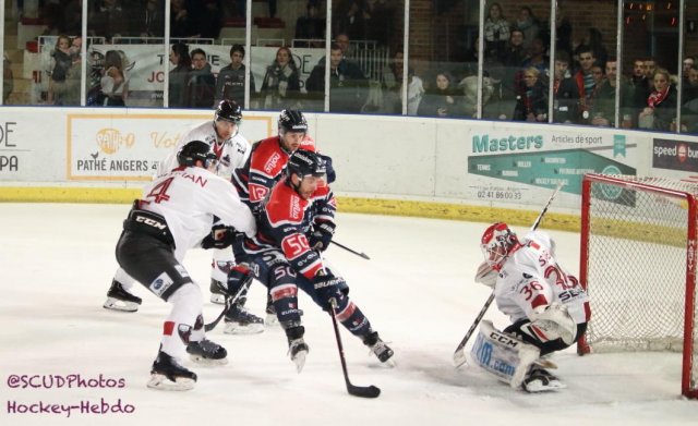 Photo hockey match Angers  - Chamonix  le 16/11/2018