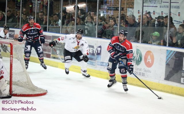 Photo hockey match Angers  - Chamonix  le 16/11/2018