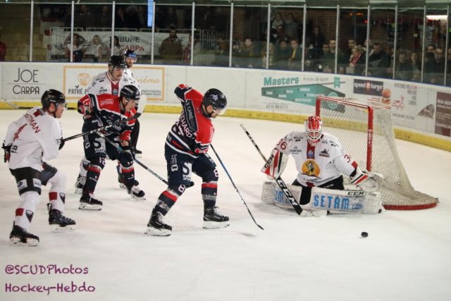 Photo hockey match Angers  - Chamonix  le 16/11/2018