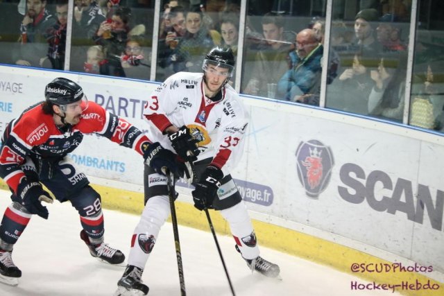 Photo hockey match Angers  - Chamonix  le 16/11/2018