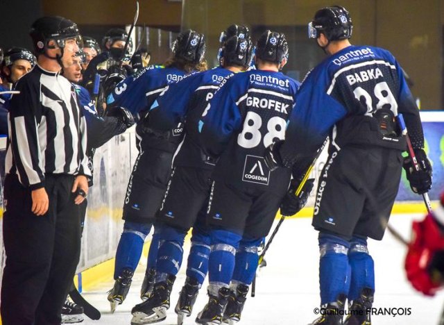 Photo hockey match Nantes - Briançon  le 17/11/2018