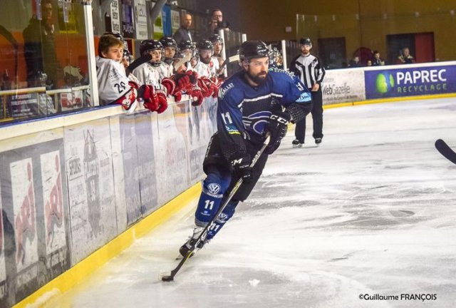 Photo hockey match Nantes - Briançon  le 17/11/2018