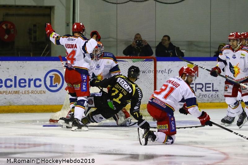 Rouen 2 - 5 Grenoble 