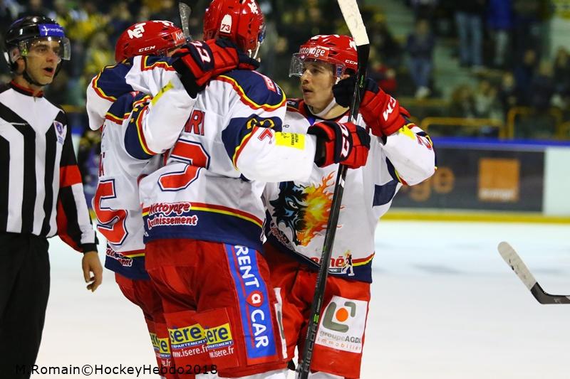 Rouen 2 - 5 Grenoble 