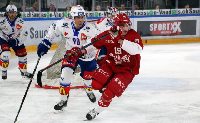Photo hockey match Lausanne - Zürich le 23/11/2018