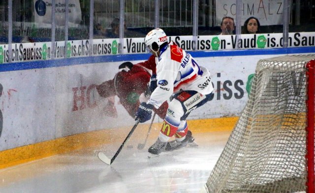 Photo hockey match Lausanne - Zürich le 23/11/2018