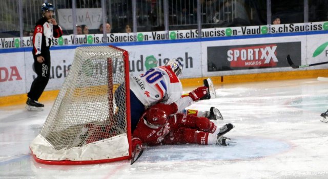 Photo hockey match Lausanne - Zürich le 23/11/2018