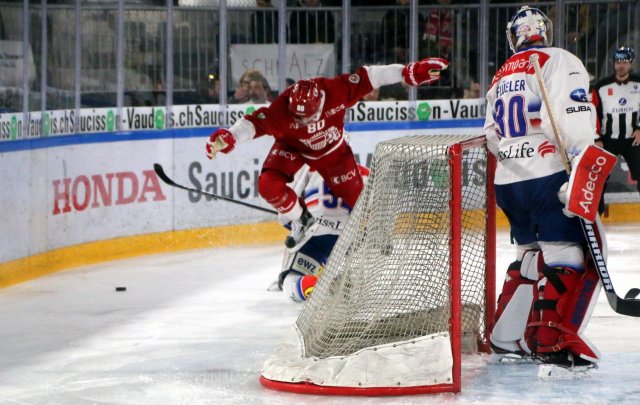 Photo hockey match Lausanne - Zürich le 23/11/2018