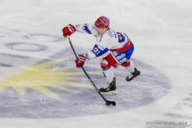 Photo hockey match Amiens  - Lyon le 23/11/2018