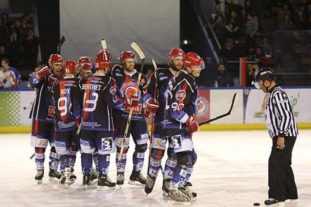 Photo hockey reportage D2 : Lyon vs Champigny en images