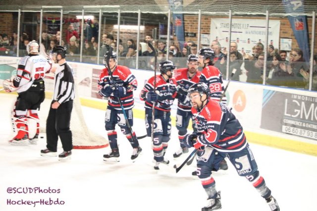 Photo hockey match Angers  - Amiens  le 25/11/2018