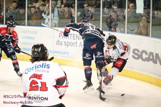 Photo hockey match Angers  - Amiens  le 25/11/2018