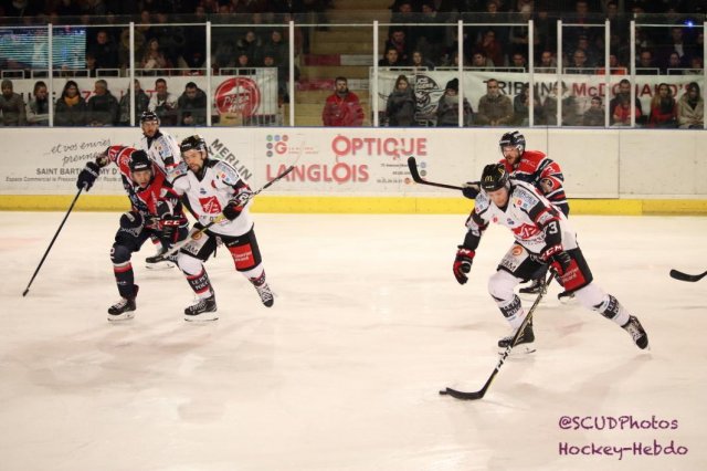 Photo hockey match Angers  - Amiens  le 25/11/2018