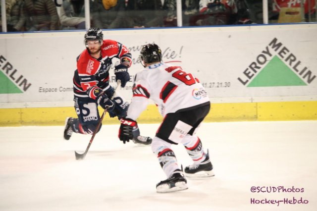 Photo hockey match Angers  - Amiens  le 25/11/2018