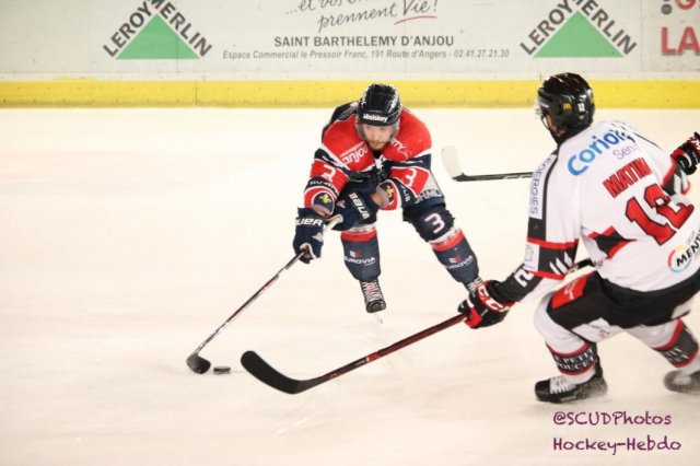 Photo hockey match Angers  - Amiens  le 25/11/2018