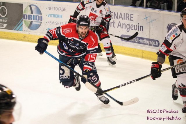 Photo hockey match Angers  - Amiens  le 25/11/2018