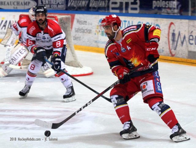 Photo hockey match Grenoble  - Angers  le 02/12/2018