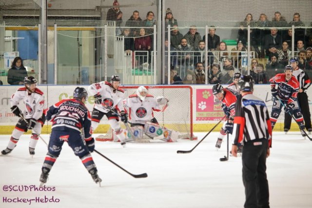Photo hockey match Angers  - Mulhouse le 30/11/2018