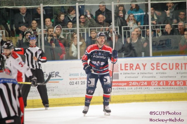 Photo hockey match Angers  - Mulhouse le 30/11/2018