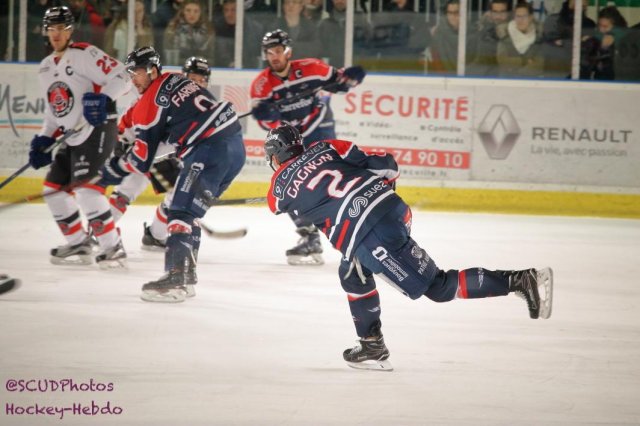 Photo hockey match Angers  - Mulhouse le 30/11/2018