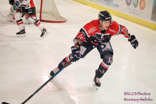 Photo hockey match Angers  - Mulhouse le 30/11/2018