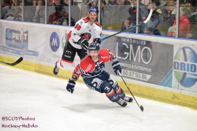 Photo hockey match Angers  - Mulhouse le 30/11/2018