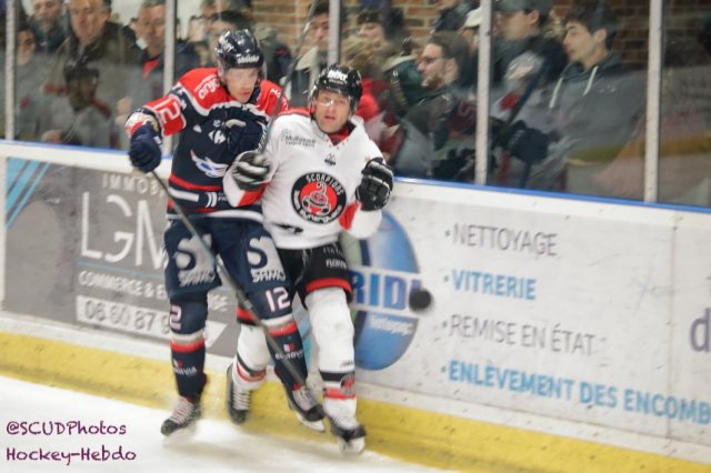 Photo hockey match Angers  - Mulhouse le 30/11/2018