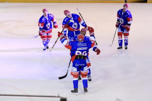 Photo hockey match Lyon - Strasbourg  le 06/12/2018