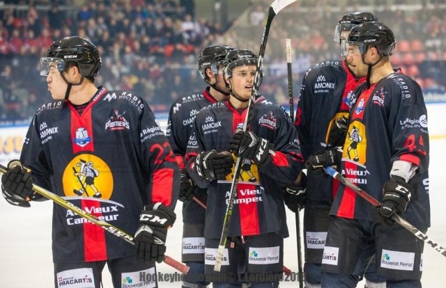 Photo hockey match Grenoble  - Chamonix  le 21/12/2018