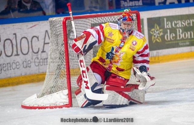 Photo hockey match Grenoble  - Chamonix  le 21/12/2018