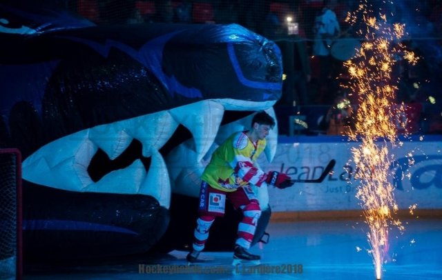 Photo hockey match Grenoble  - Chamonix  le 21/12/2018