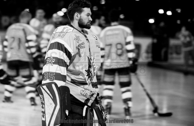 Photo hockey match Grenoble  - Chamonix  le 21/12/2018