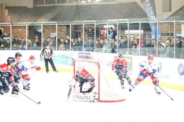 Photo hockey match Angers  - Lyon le 23/12/2018