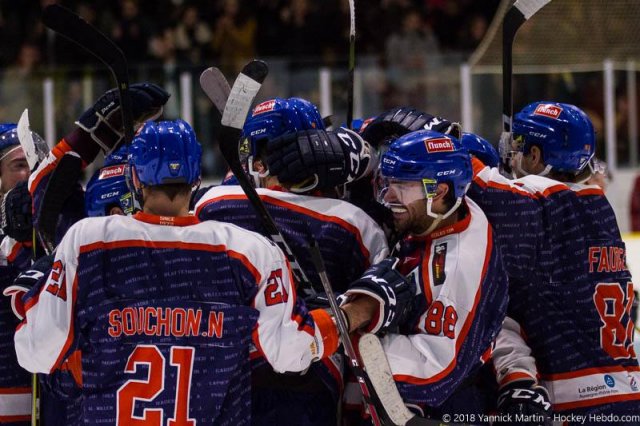 Photo hockey match Clermont-Ferrand - Villard-de-Lans le 22/12/2018