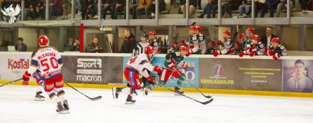 Photo hockey match Anglet - Grenoble  le 23/12/2018