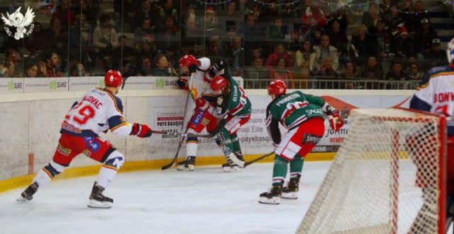 Photo hockey match Anglet - Grenoble  le 23/12/2018