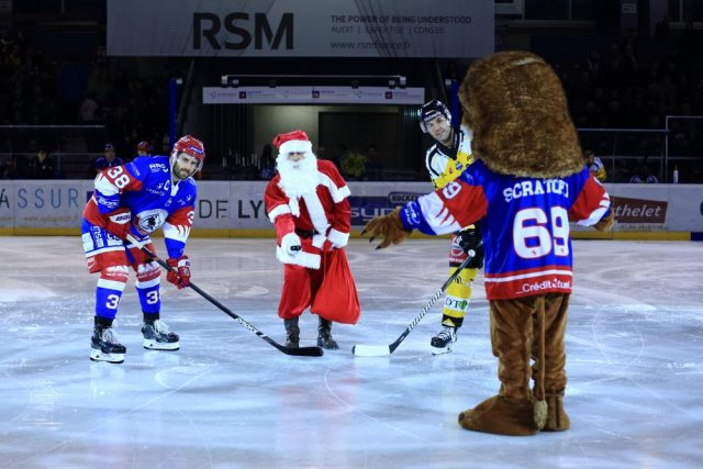 Photo hockey match Lyon - Rouen le 26/12/2018