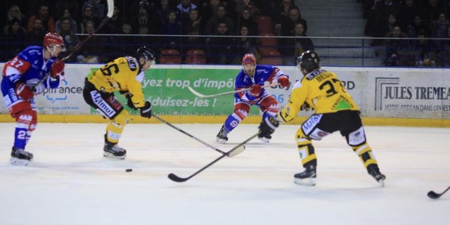 Photo hockey match Lyon - Rouen le 26/12/2018