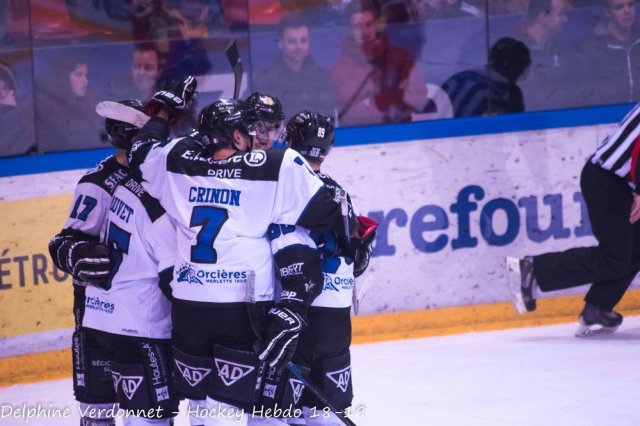 Photo hockey match Grenoble  - Gap  le 28/12/2018