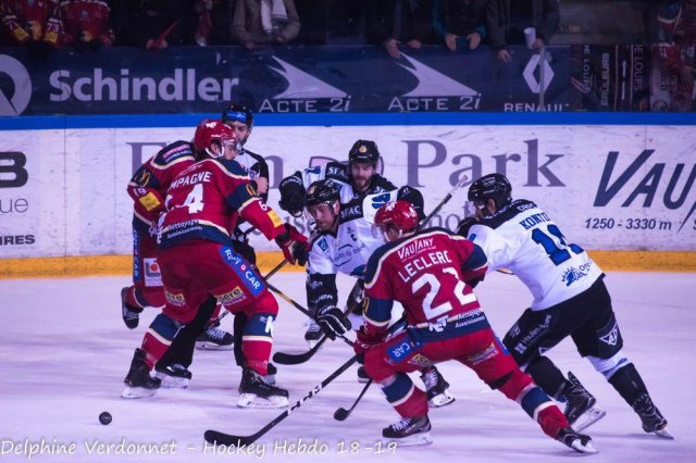 Photo hockey match Grenoble  - Gap  le 28/12/2018