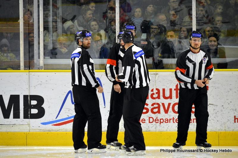 Chamonix  3 - 6 Angers 