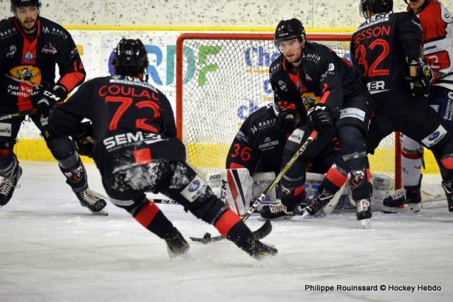 Photo hockey match Chamonix  - Angers  le 30/12/2018