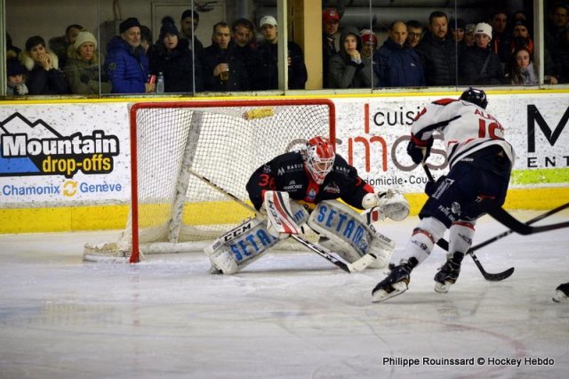 Photo hockey match Chamonix  - Angers  le 30/12/2018